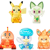 Zufällige Auswahl - Pokemon Crystal Cotton Collection - Shokugan - Mini Figur - Bandai