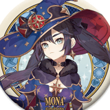 Mona - Genshin Impact - Mondstadt Series Chara Can Badge - Neuauflage