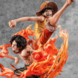 Monkey D. Ruffy & Puma D. Ace – Bond Between Brothers 20th Limited | POP Maximum Figur von MegaHouse