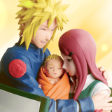 Minato, Naruto & Kushina - Naruto - NARUTO 72 series - Banpresto