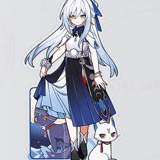 Jingliu - Honkai: Star Rail - Little Kitty - Acrylaufsteller