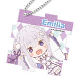 Emilia - Re:Zero - Acrylic Strap Chara Dolce - Star mine