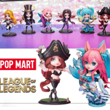 Zufällige Auswahl - League of Legends - GALS POP - Mini Figuren - Pop Mart
