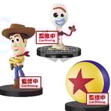 Woody, Forky, Pixar Ball - 3 in 1 pack Vol. 1 - Banpresto