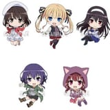 Set - Saekano: How to Raise a Boring Girlfriend Nendoroid Plus Schlüsselanhänger (5 Anhänger)