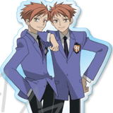 Hikaru and Kaoru Hitachiin - Ouran High School Host Club - Acrylaufsteller (D) - Sync Innovation