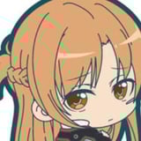 Asuna Yuuki - Ordinal Scale - Gummi-Anhänger