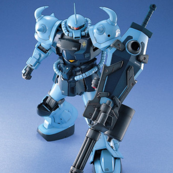 MS-07B-3 Gouf Custom - Gundam - 08th MS Team - MG 1/100 - Model Kit - Bandai Spirits