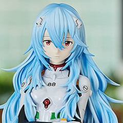 Rei Ayanami - Long Hair- XL - Neon Genesis Evangelion Pop Up Parade - Good Smile Company