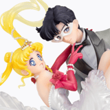Usagi Tsukino & Tuxedo Mask - Moonlight Glow - FiguartsZERO Chouette PVC Statue (24 cm) von Bandai Spirits