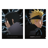 Clear Plastic File Folder - Naruto & Sasuke