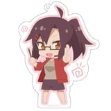  Kouenji Yasuko - großer Acryl Anhänger - Sewayaki Kitsune no Senko-san - Kadokawa