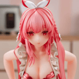 White Rabbit Rosu - Apron - AniMester