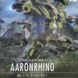 Aaronrhino - Kyoukai Senki  / Amaim: Warrior at the Borderline UltraSteel Ogre-Gear - HG 1/72 Modelkit - Bandai Spirits