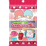 Peko X Sanrio Characters Gummy Strawberry Flavour with sticker - 19 g - Fujiya