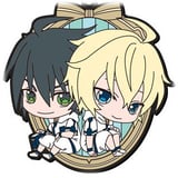 Mikaela und Yuuichirou Hyakuya - Owari no Seraph Unmei no Saiki Rubber Strap