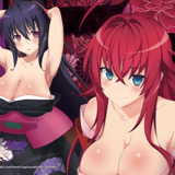 Highschool DxD - Kimono - XXL Mousepad (80 x 40cm) 