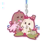 Lopmon, Terriermon, Chocomon und Gummymon - Digimon Anhänger - Rabasuto Collection