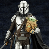 Mandalorian with Grogu - Star Wars - ARTFX - Kotobukiya