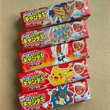 Pokemon - Kaubonbon mit verschiedenen Designs - Lotte - 21 g