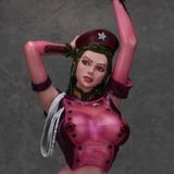 Sophia Zkebevitch - Maroon Nylon Cosplay Version - Fullcock