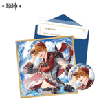 Tartaglia - Geburtstagkarte Set - Button, Shikishi, Aufkleber und Brief (Chinesisch) -Genshin Impact - miHoYo