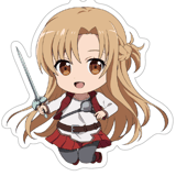Asuna Yuuki - Sword Art Online - Acrylic Keychain - Axel Graphic Works