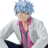Ginpachi Sakata - Gintama - Mr.Ginpachi's Zany Class - Desk Figur - Banpresto