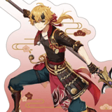 Thoma - Genshin Impact - Inazuma Series Chara Acrylic Stand / Acrylaufsteller