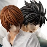 Light Yagami & L Doppelfigur - G.E.M. Series – Death Note PVC Statue