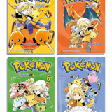 Pokémon – Manga Pack 2 - Panini Bundle 2: Gelb (Band 4 bis 7)