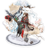 Wei Wuxian & Lan Wangji - Acrylic Stand - Sweet Flags Waving in Wind Version - Sakami