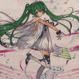 Hatsune Miku - Wallscroll (15th Anniversary - Version 2 of 3) - Sega