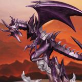 Rotäugiger schwarzer Drache - Violette Edition - First 4 Figures Yu-Gi-Oh! PVC Figur