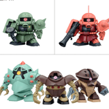 BB Senshi - Mobile Suit Gundam - Zeon Army MS Set - Bandai Spirits