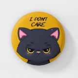 kawaii Maneki Neko grumpy - "I don´t care" - Magnet - Hideko Merchandise