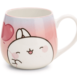 Molang with Heart Balloon - Cup - 400ml