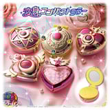 Sailor Moon - Transformation Brooch Set - Compact Mirror - Gashapon