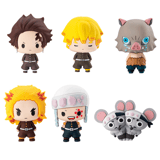 Demon Slayer Mini Figure Set - Chokorin Mascot Series - Megahouse (6 Figures)