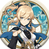 Jean - Genshin Impact - Mondstadt Series Chara Can Badge - Neuauflage