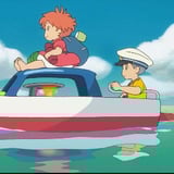 Ponyo und Sosuke - Ponyo Holzdruck - Semic