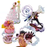 Set (4 Figuren) - One Piece Log Box Re: Birth - Whole Cake Island - Megahouse