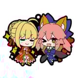 Saber Extra & Tamamo no Mae - Fate / Grand Order - Buddy Collection Gummi-Anhänger