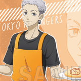 Takashi Mitsuya (Peaceful Holiday Version) - Tokyo Revengers - Mouse Pad / Unterlage - Y Line