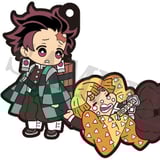 Tanjiro and Zenitsu - Demon Slayer Buddy Collection Vol. 3 Rubber Charms