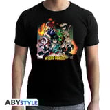 "Gruppe" - Men's T-Shirt - M - My Hero Academia - AbyStyle