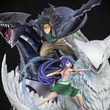 Gajeel and Wendy - Tsume HQS+ 1/4 Scale Statue