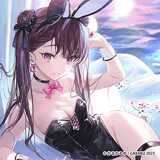 65 Karukarume - Heso x Bunny 2 Collection - Mini Square Plate - GAKAKU