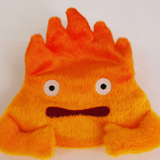 Feuerdämon Calcifer - Studio Ghibli Plüsch-Geldbeutel - Sun Arrow (12 cm)