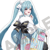 Hatsune Miku - Hatsune Miku Furimuki - Acrylaufsteller - Crux